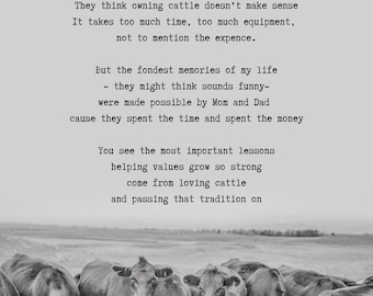 Cattle "The Tradition" print