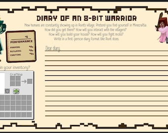 Indicación de escritura de 8 Bit Warrior