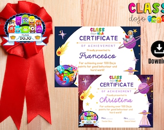 Certificado de Dojo de Clase ENTERA