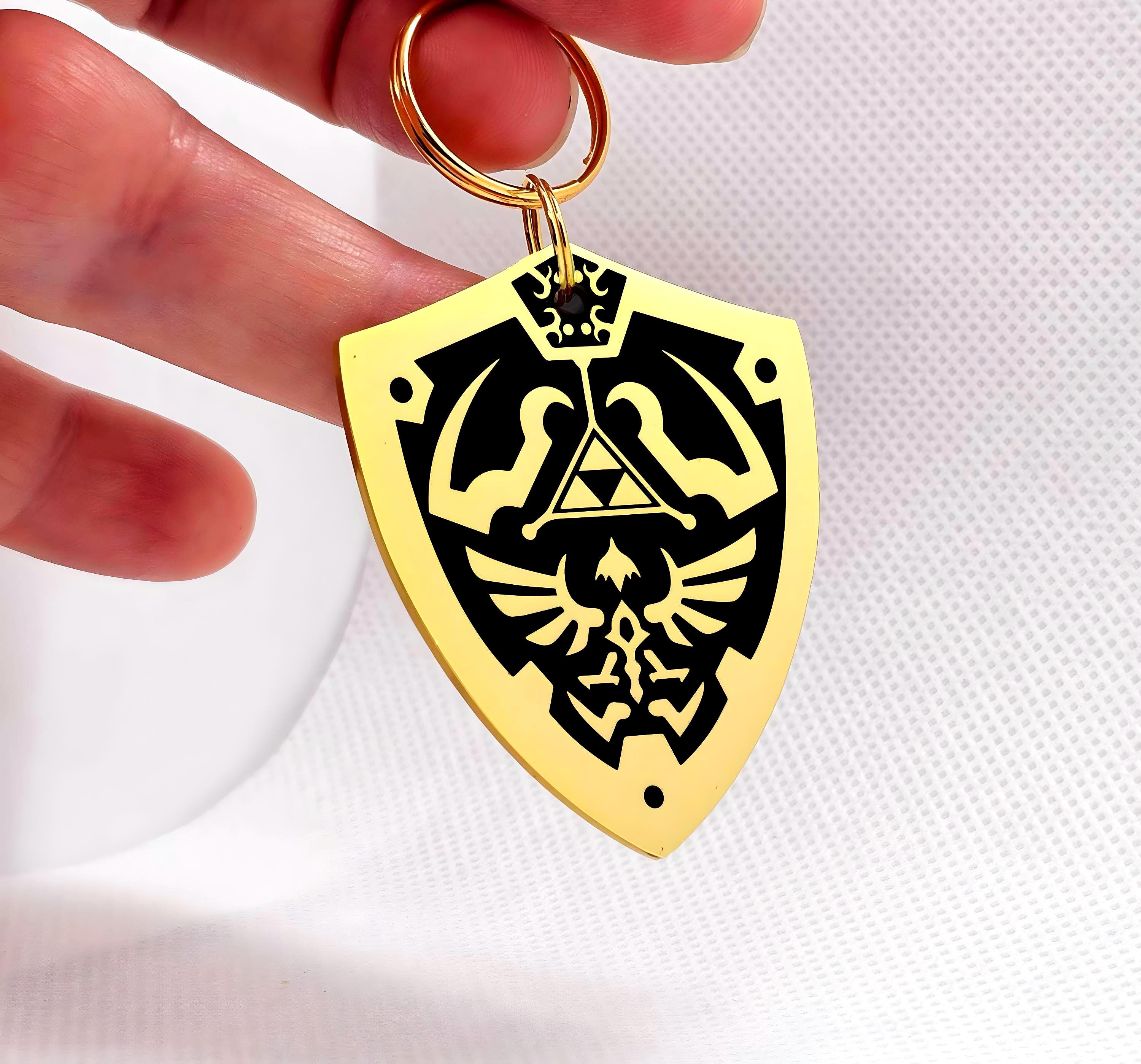 Porta Badge Retrattile Zelda Triforza E Scudo – Porta Documenti ID Universale
