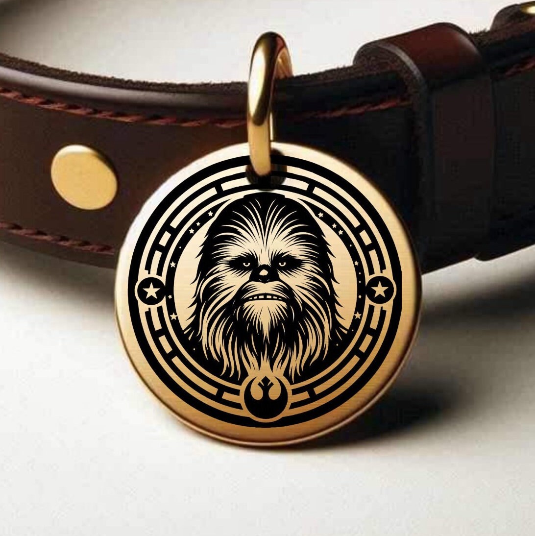 Chewbacca Dog Collar Etsy UK