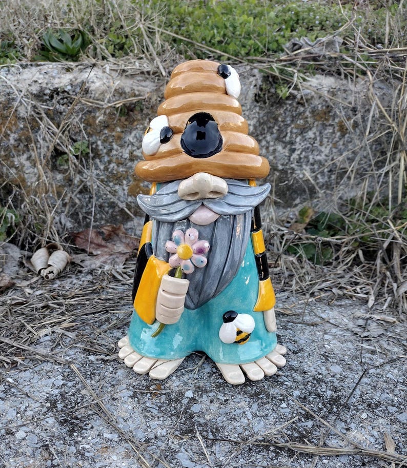 Bee Hat Gnome