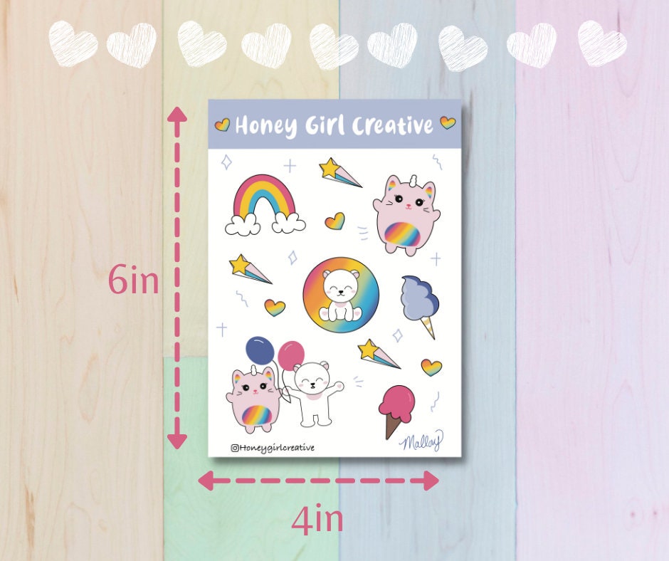 Japanese Kawaii Sticker Sheet Bundle Food Stickers Kawaii Etsy