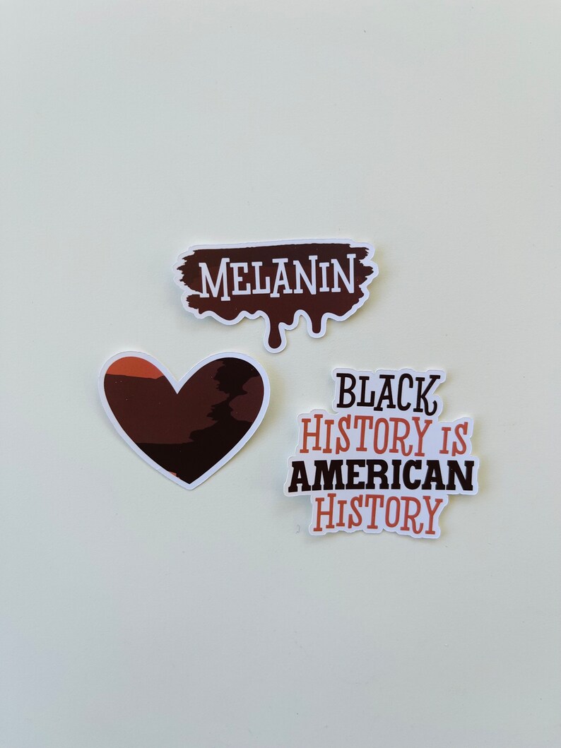 Black History Month Stickers, African American Quotes Sticker Pack ...