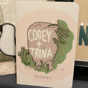 Dies könnte uns sein - Corey und Trina Valentinstag Karte - Neufundland inspirierte Liebesgrußkarte