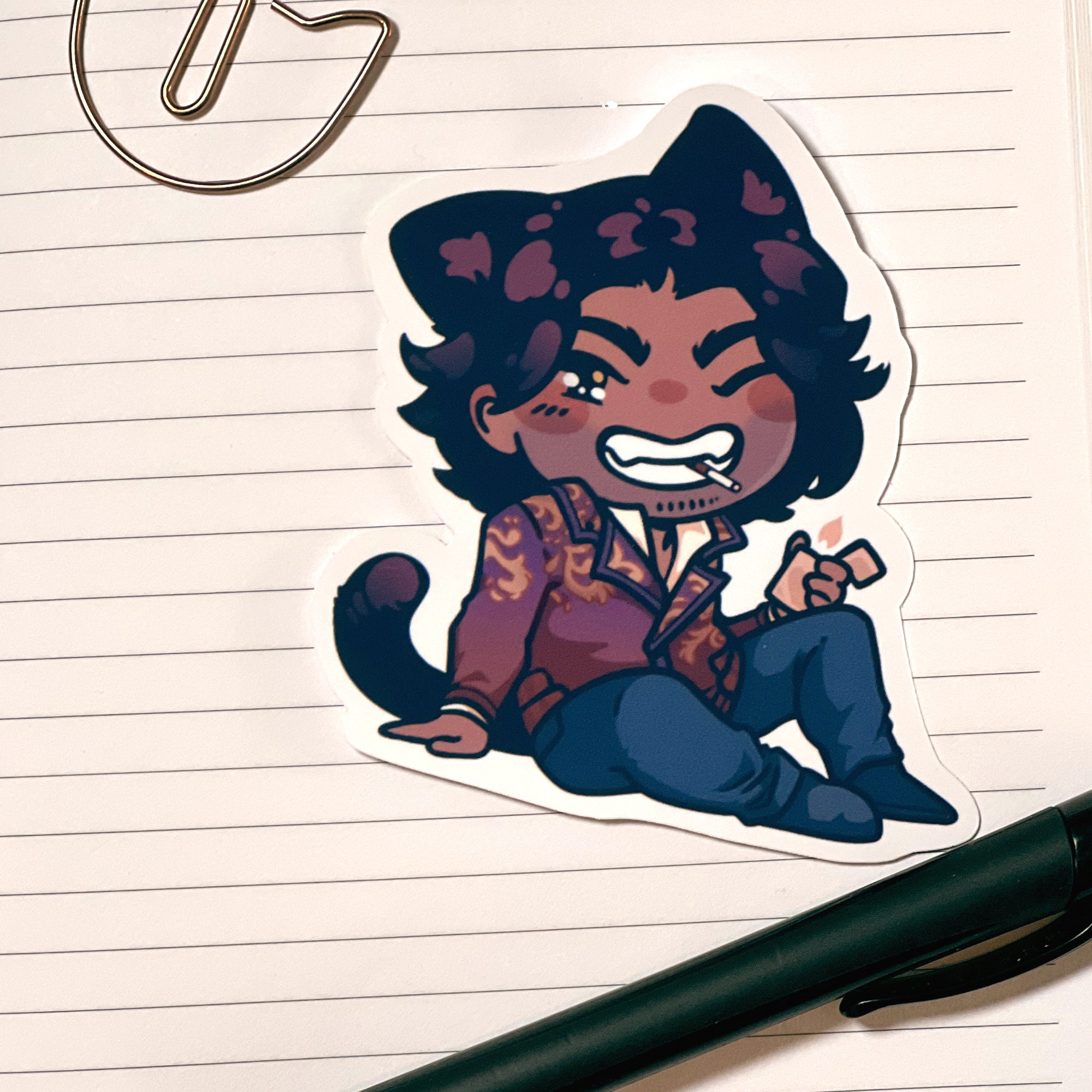 Catboy Leon and Luis Stickers | Glossy Vinyl | Great for Pet Lovers! - Etsy