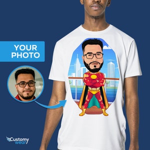 Custom superhero shirt for him, Big brother shirt, Relationship gift for boyfriend