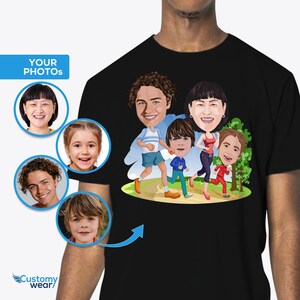 Custom running family shirt, Family gymnastic shirt, Fitness dad shirt, Jogging gifts