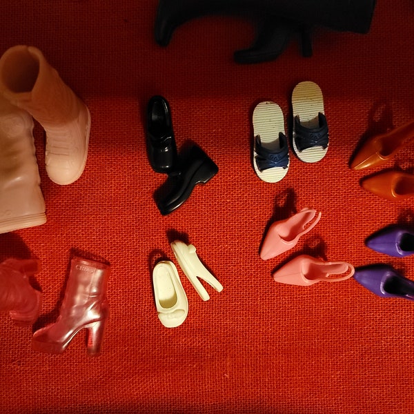 Barbie Doll Shoes Etsy