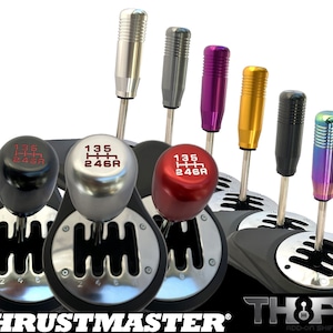 Schaltknauf & Adapter für Thrustmaster TH8A Sim Racing Mod