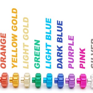 Anodized Aluminium Encoder Knobs for Fanatec Formula v3 Wheel image 4