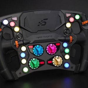 Manopole encoder in alluminio anodizzato per volante Simagic Zeus Formula
