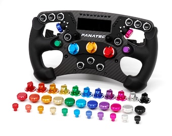 Anodized Aluminium Encoder Knobs for Fanatec Formula v3 Wheel