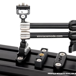 Articulated Magic Arm Mounting Arm Bracket - 7" / 11" with Sim Rig Attachment
