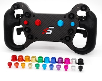 Anodized Aluminium Encoder Knobs for Simagic GT4 Wheel
