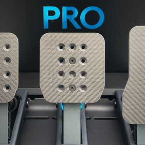 Carbon Pedal Faces for Logitech G Pro Racing Pedals