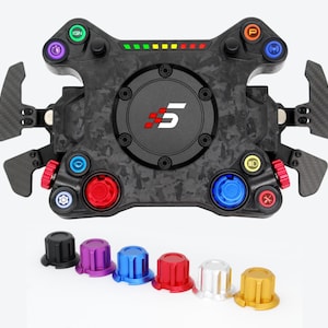 Boutons codeurs Simagic Neo-X Hub Boutons codeurs en aluminium usinés CNC, anodisés