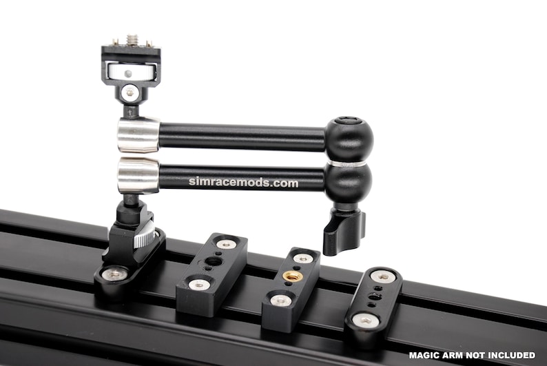 Soportes roscados para cámara de perfil de aluminio - Plataformas para cámaras de simulación de vuelo de carreras imagen 10