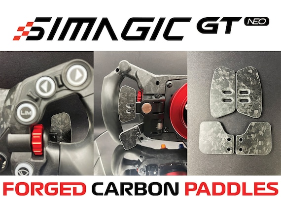 Simagic GT Neo Forged Carbon Gear & Clutch Paddles - Etsy