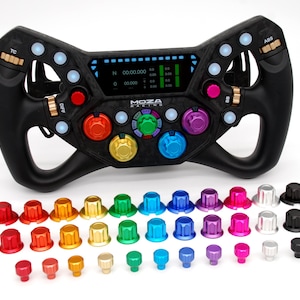 Anodized Aluminium Encoder Knobs for Moza KS Pro