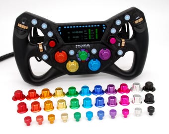 Anodized Aluminium Encoder Knobs for Moza KS Pro
