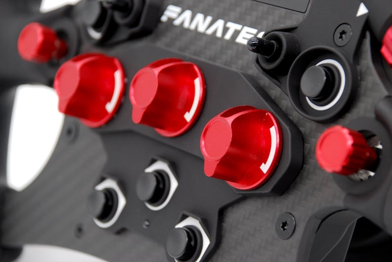 Anodized Aluminium Encoder Knobs for Fanatec Formula v3 Wheel image 8