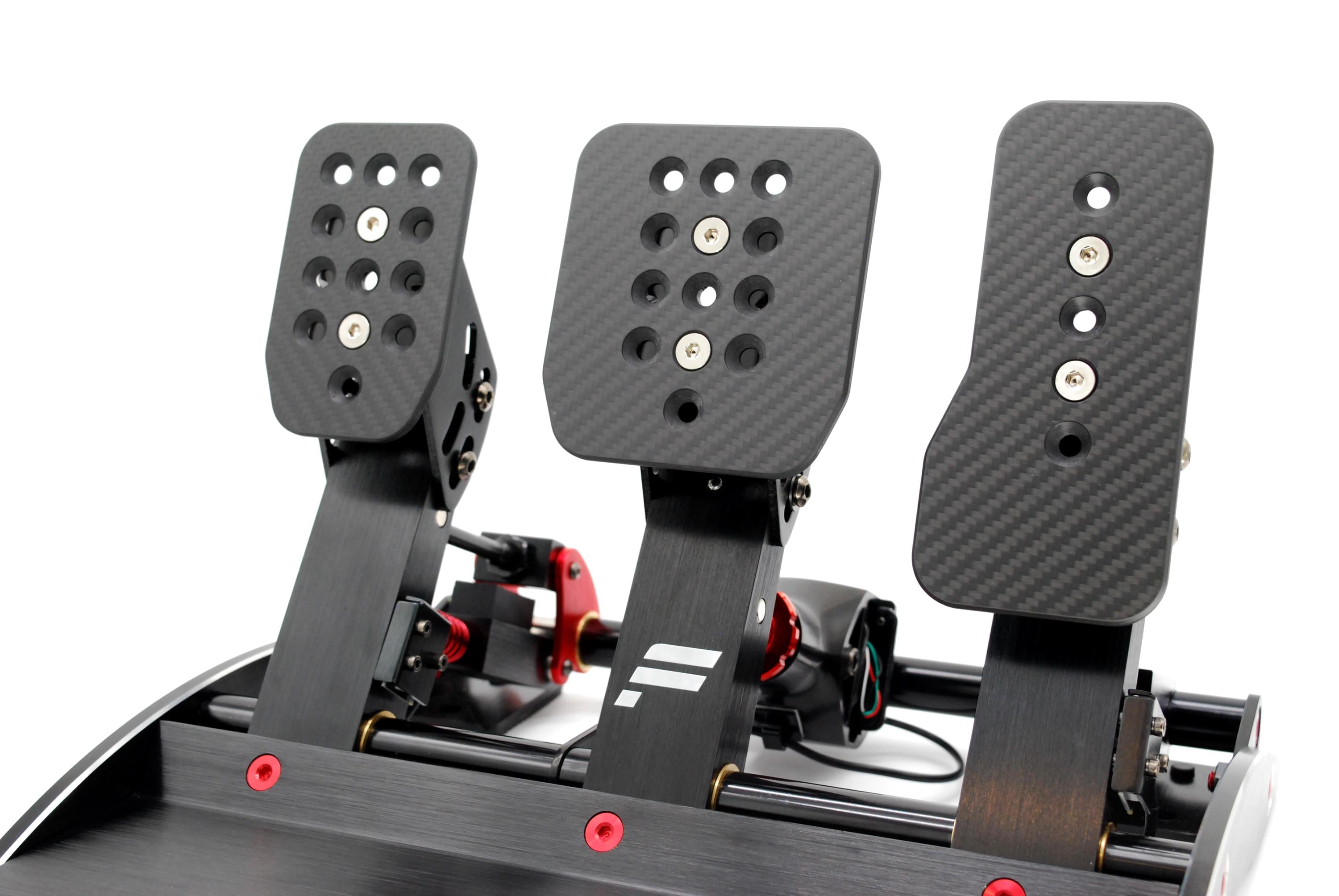 Pro Carbon Pedals - Fanatec Clubsport V3 Carbon Fibre Pedal Faces