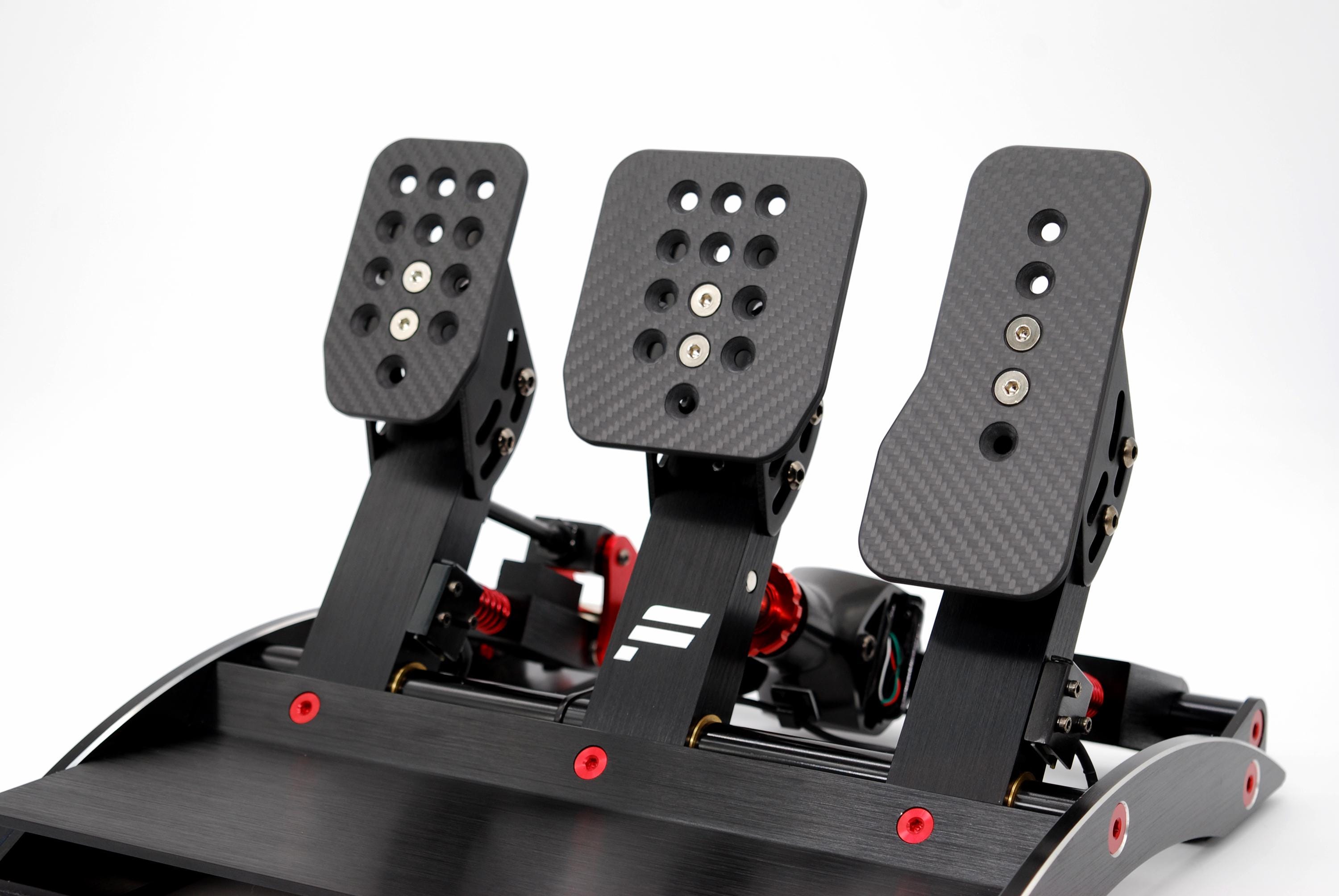 Pro Carbon Pedals - Fanatec Clubsport V3 Carbon Fibre Pedal Faces