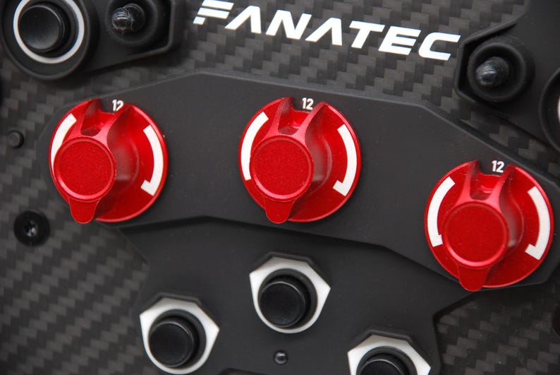 Anodized Aluminium Encoder Knobs for Fanatec Formula v3 Wheel image 6