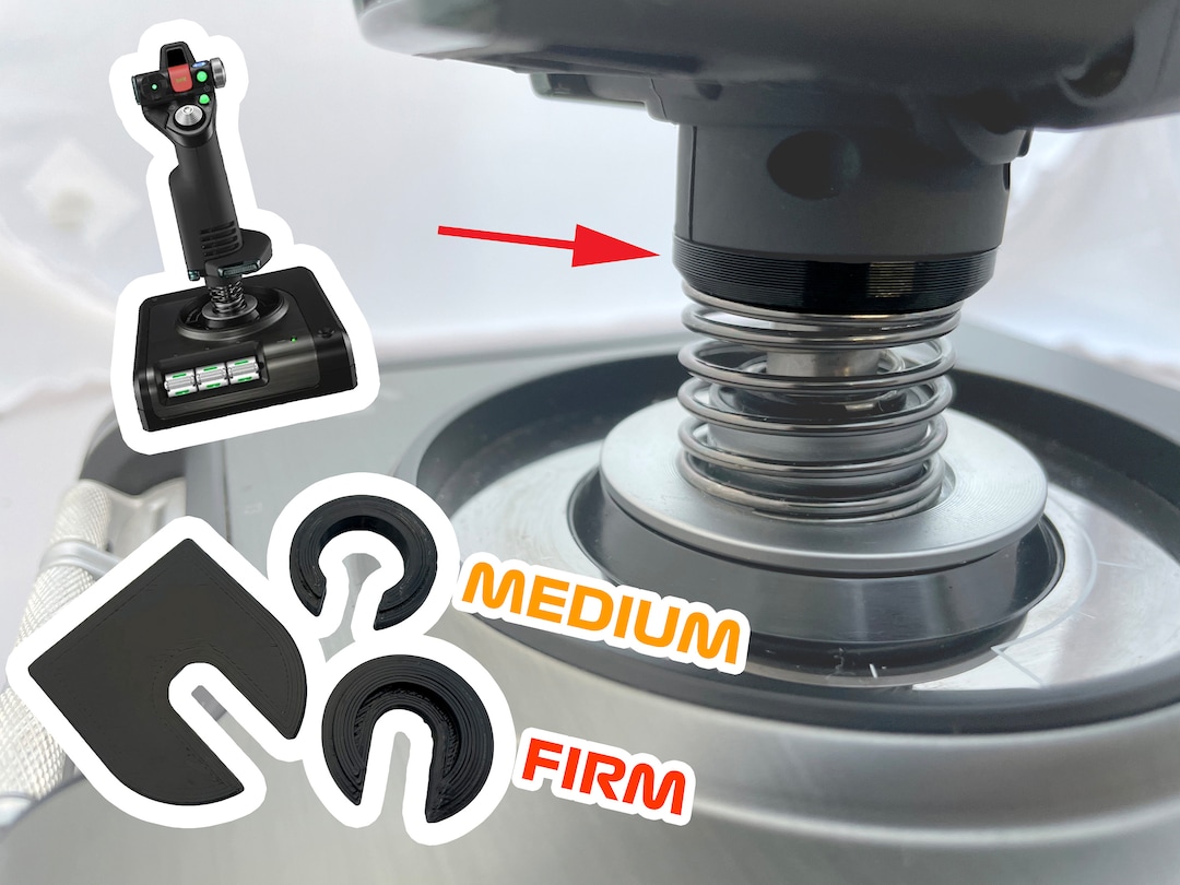 Logitech X52 H.O.T.A.S. Spring Stiffener With Install Tool pro and Non