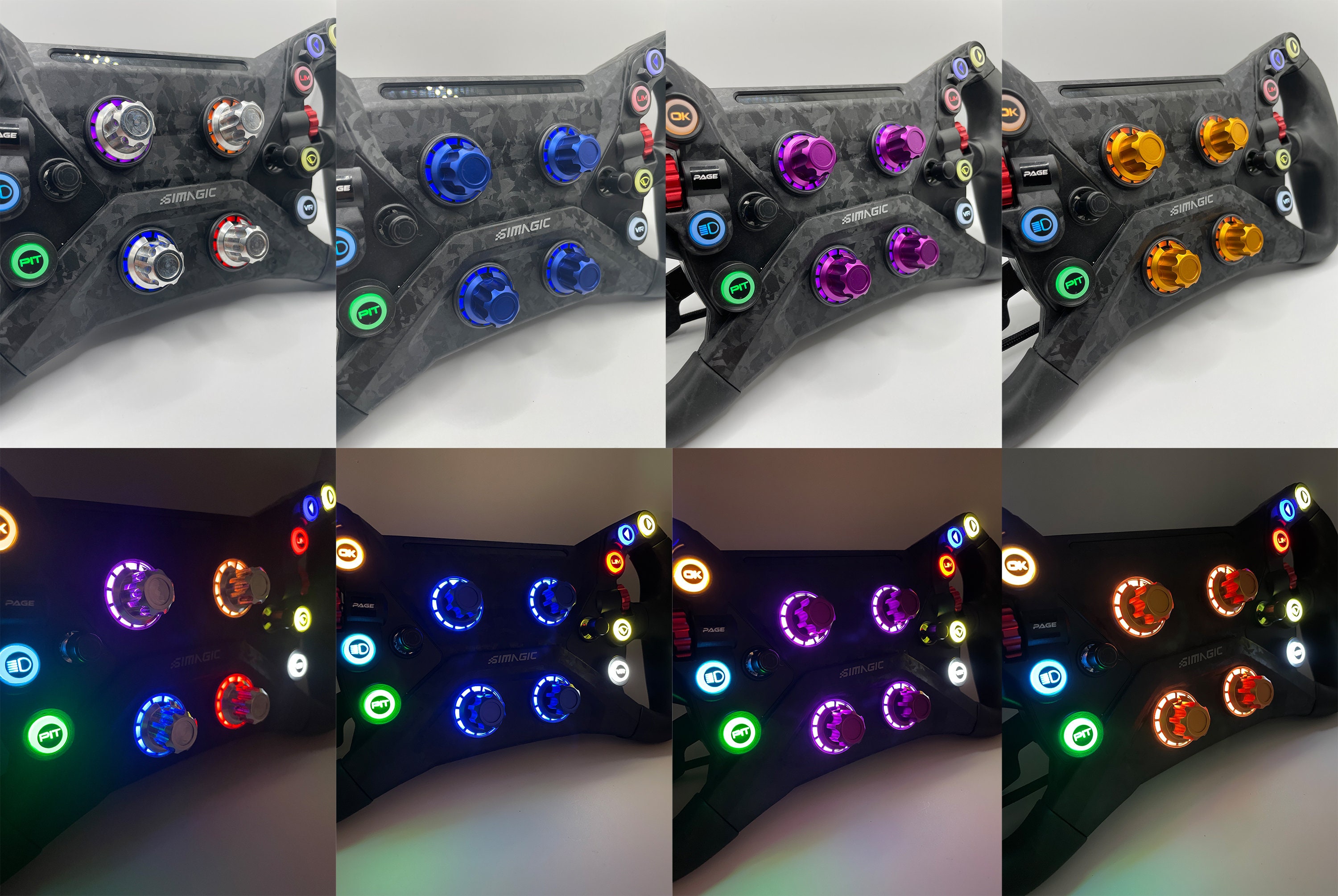 Simagic GT Neo Aluminium Encoder Knobs CNC Machined Anodised - Etsy