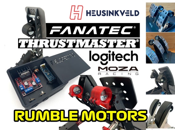 Kit Rumble para pedales Thrustmaster Fanatec Moza y Logitech T3PA