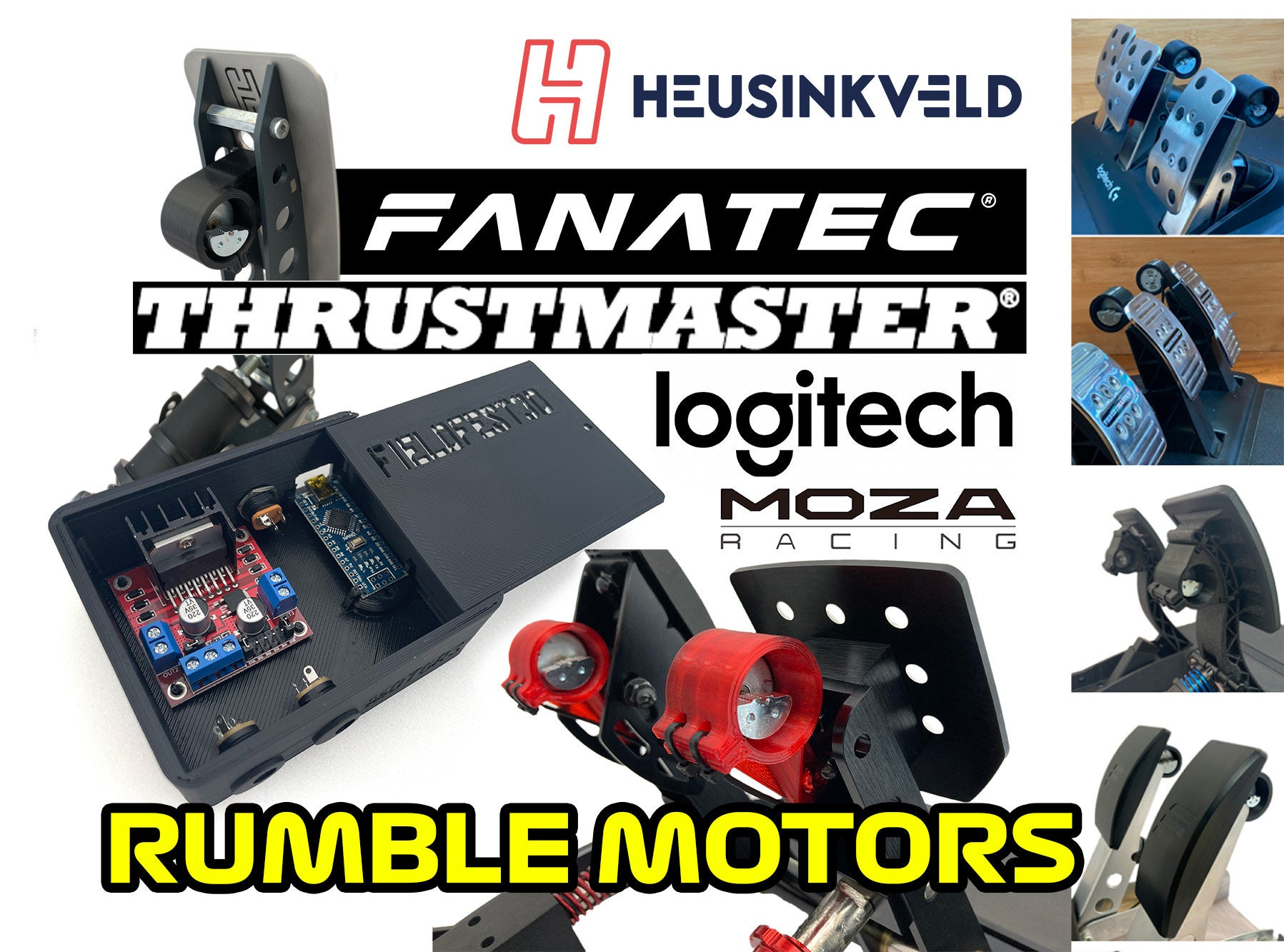 Thrustmaster Wheel to Logitech Pedal Adapter