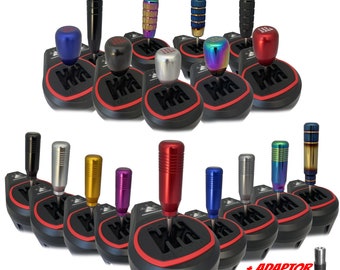 Gear Shifter Knob & Adaptor For Thrustmaster TH8S Sim Racing Mod