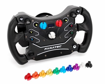 Anodiserade CNC-aluminiumkodarknoppar för Fanatec CSL-ratt GT3