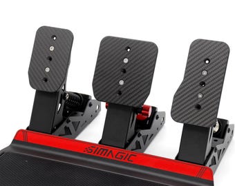 Pro Carbon-pedaler - Simagic P700 Pedalytor i kolfiber