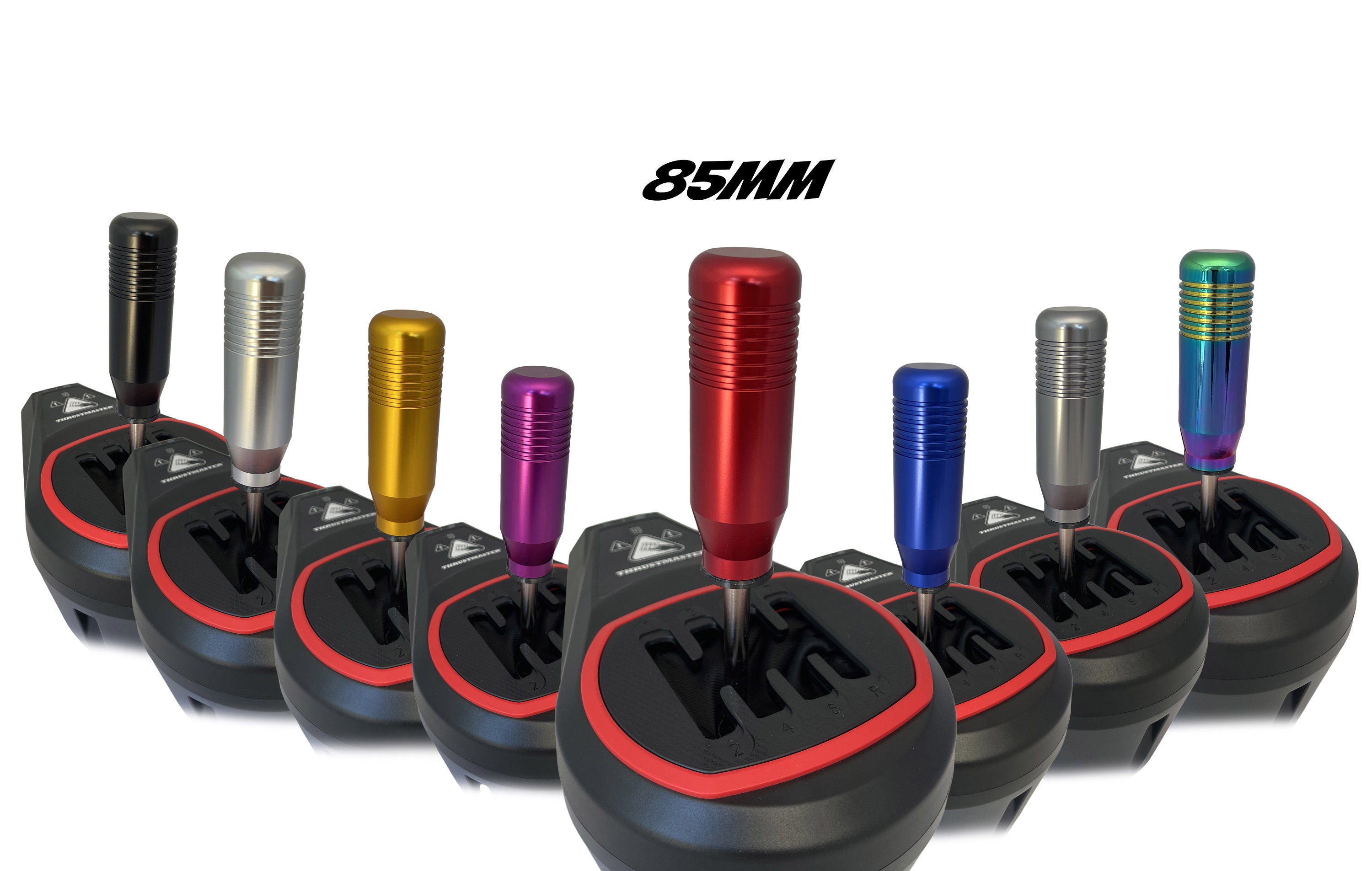 ギアシフターノブ＆アダプター（Thrustmaster TH8S Sim Racing Mod用