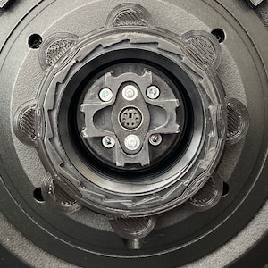 Thrustmaster Quick Release QR adaptor Speed Release Mod no screw required for all Thrustmaster Screw release wheels