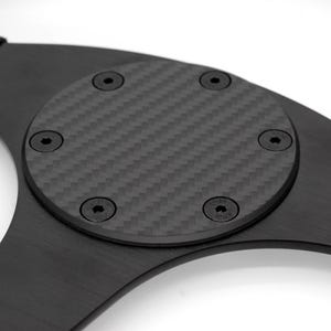 Steering Wheel Centre Cap Real Carbon Fibre 70mm BCD