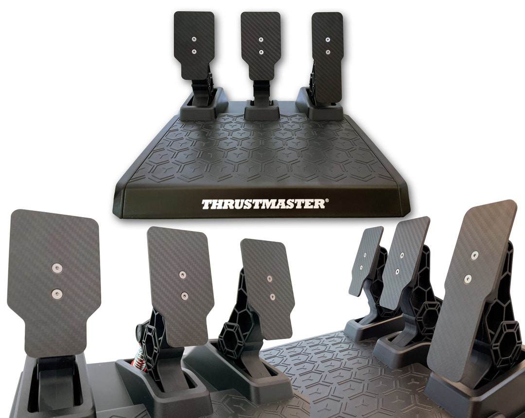 Thrustmaster T-LCM T3PM T3PA 用リアルカーボンファイバー
