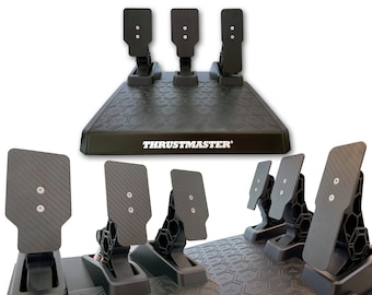 Real Carbon Fibre Pedal Plates for Thrustmaster T-LCM T3PM T3PA