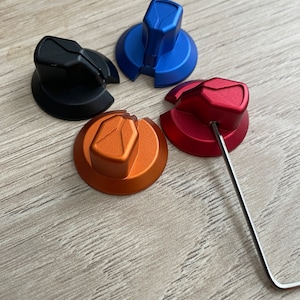 Aluminium Encoder Knobs CNC Machined Anodised Style M - Etsy