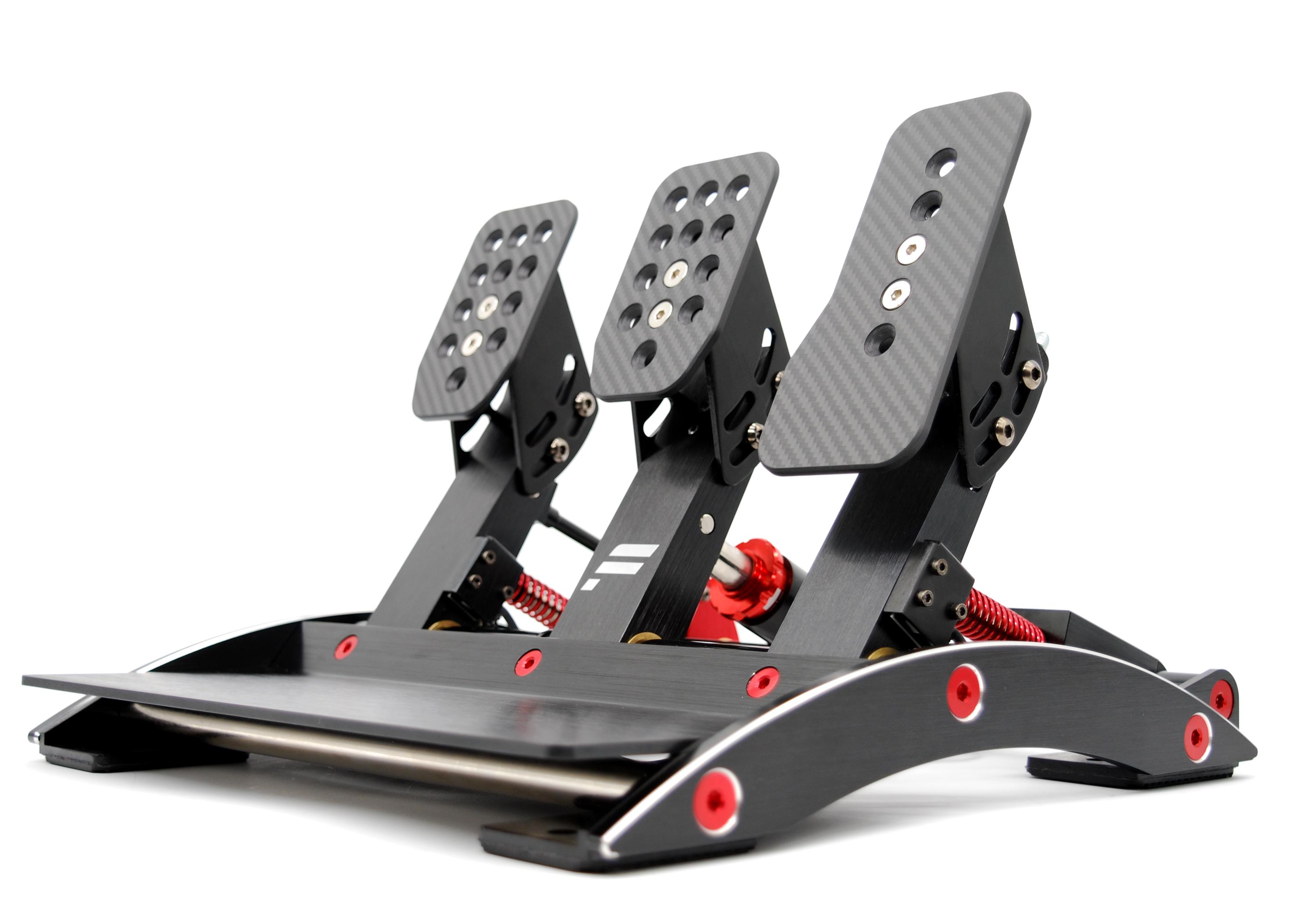 Pro Carbon Pedals - Fanatec Clubsport V3 Carbon Fibre Pedal Faces