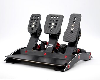 Pro Carbon Pedals - Fanatec Clubsport V3 Carbon Fibre Pedal Faces