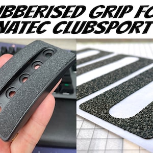 Fanatec Clubsport V3ペダル用グリップステッカー