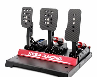 Pro Carbon-pedaler - Simagic P1000 Pedalytor i kolfiber