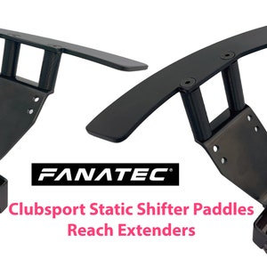 Reach Extenders for Fanatec Clubsport Static Shifter Paddles