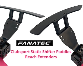 Reach Extenders for Fanatec Clubsport Static Shifter Paddles