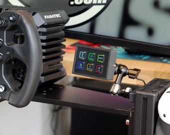 Fodral för Stream Deck 6-tangentmodul med 1/4" kameragängfäste