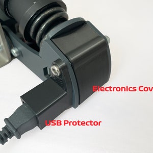 Electronics Cover & USB Snag Protector for Heusinkveld Sprint Sim Racing Pedals
